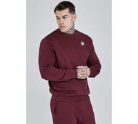 SikSilk Men's Burgundy Essentials Sweater | Size: Medium SikSilk Burgundy M