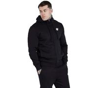 SikSilk Men's Essential Zip Hoodie X Large Black
