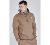 SikSilk Men's Essentials Overhead Hoodie in Brown | Size: Medium SikSilk Brown M