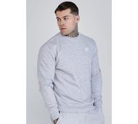 SikSilk Men's Essentials Sweater in Grey | Size: XS SikSilk Grey XS