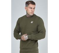 SikSilk Men's Essentials Sweater in Khaki | Size: Large SikSilk Khaki L