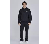 SikSilk Men's Hoodie & Joggers Set in Black | Size: Medium SikSilk Black M