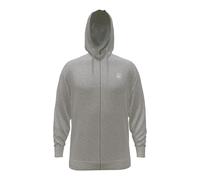 SikSilk Mens Regular Full Zip Hoodie - Grey Marl - S - Grey Marl - 80% Cotton/20% Polyester
