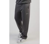 SikSilk Men's Relaxed Fit Track Pants Bottoms Grey