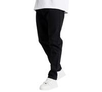 SikSilk Mens St Jean Denim Floral Embroidery Regular JeansS R Black GT38936