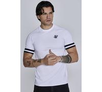 SikSilk Men's Tournament T-Shirt in White | Size: Large SikSilk White L