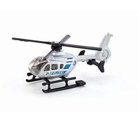 siku 0807, Police Helicopter, Metal,Plastic, Silver, Rotating rotors