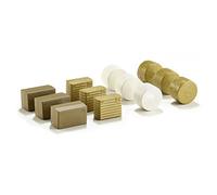 siku 2463, Bale Assortment, 1:32, Plastic, Gold/White, 3x 4 different types Ball