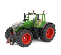 Siku Toy Tractor Fendt 1050 Vario 1:32 Metal/Plastic Green – Removable Cab, Front & Rear Hitches