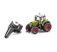 siku 6882, Claas Axion 850 tractor, Radio controlled, 1:32, Includes remote control, Metal,Plastic, Green, Battery operated, Compatible with attachments