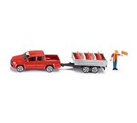SIKU 1:55 SCALE PICK-UP WITH TIPPING TRAILER