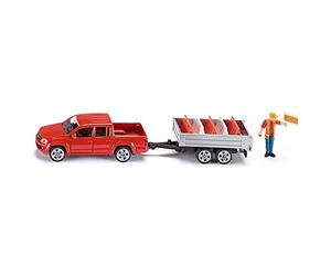 SIKU 1:55 SCALE PICK-UP WITH TIPPING TRAILER