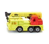 siku 1326, Hydraulic Crane Lorry, Metal,Plastic, Yellow,Red, Liftable crane arm