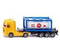 SIKU 1:87 SCALE TRUCK WITH TANK CONTAINER