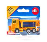 Siku Winter Service Lorry 1309 - Metal & Plastic, Orange, Removable Spreader Cover