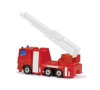 siku 1015, Fire Engine with Turntable Ladder, Metal,Plastic, Red, Extendable ladder