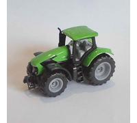 siku 1081, DEUTZ-FAHR TTV 7250 Agrotron Tractor, Green,Black, Removable cab, Rubber tyres