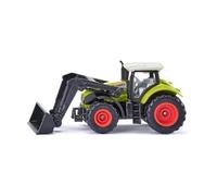 siku 1392 Super Claas Axion with Front Loader, Green
