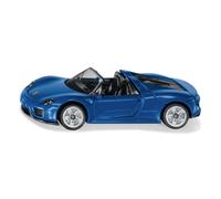 siku 1475, Porsche 918 Spyder, Metal,Plastic, Toy car for children, Silver, Rubber tyres