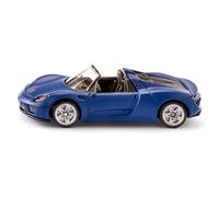 siku 1475, Porsche 918 Spyder, Metal,Plastic, Toy car for children, Silver, Rubber tyres