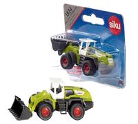Siku Diecast Toy Wheel Loader Claas Torion 1914 Metal & Plastic Green/White 1:87