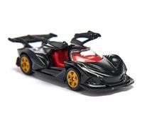 SIKU 1527 Apollo IE - Matte Black Die-Cast Car with Red Interior | SIKU SUPER
