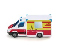 siku 1536, Ambulance, Metal/Plastic, Red/Yellow/White, Versatile, Toy vehicle fo