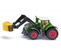 siku 1539, Fendt 1050 Vario Tractor, Metal,Plastic, Green, Bale clamp and removable cab