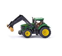 siku 1540 Super John Deere with Log Grabber, Multicoloured