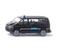 Siku 1548, VW T5 Special Team, Metal/Plastic, Black, Children's Car, Faithful Design, Openable Rear Hatch