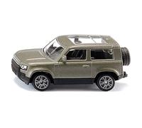 siku 1549 Land Rover Defender 90 P400 AWD Metal Plastic Green Metallic Paint Rubber Tire Tow Bar