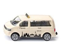 Siku 1555 VW T5 Large Capacity Taxi Metal/Plastic Beige Children's Car Berlin Print Rubber Tyres Flip Up Tailgate