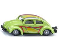 Siku 1586 VW Beetle Custom, Metal/Plastic, Light Green, Children's Car, Low Trim, Wide Tyres