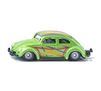 Siku 1586 VW Beetle Custom, Metal/Plastic, Light Green, Children's Car, Low Trim, Wide Tyres