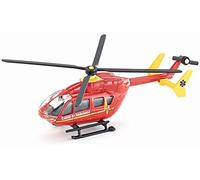 siku 1647, Rescue Helicopter, Metal,Plastic, 1:87, Red, Rotating rotors