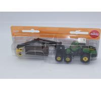 Siku 1652 Harvester John Deere with Tree Trunks New in Original Packaging
