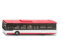Siku 1688 Neoplan Line Bus Fire Brigade, Metal/Plastic, White, Toy Bus for Children, Flaming Stickers, Fire Brigade Look