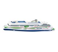 Siku Model Ferry Tallink Megastar 1:1000 – Metal & Plastic – White/Blue/Green – Versatile use