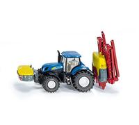 SIKU No 1799 1:87 NEW HOLLAND TRACTOR with Kverneland CROP SPRAYER + Front Tank