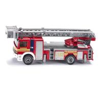 siku 1841, Fire Engine with Rotating Ladder, 1:87, Metal/Plastic, Red, Movable l