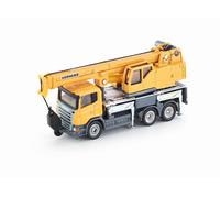 siku 1859, Telescopic crane truck, 1:87, Metal/Plastic, yellow, Telescopic boom