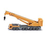 siku 1886, Liebherr Mobile Crane, 1:87, Metal,Plastic, Yellow, Movab (US IMPORT)
