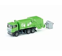 siku 1890, Bin Lorry, 1:87, Metal/Plastic, Green, Tiltable collecting area, Larg