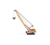 siku 1891, Liebherr Cable Excavator, 1:87, Metal,Plastic, Yellow, Scoop opens and closes, Incl. Rotating cable winch