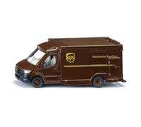 siku 1920, UPS Delivery Truck, Mercedes-Benz Sprinter, 1:50, Metal,Plastic, Brown, Movable parts