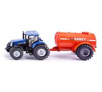Siku 1945 New Holland Tractor With Single Axle Vacuum Tanker Toy BRAND NEW