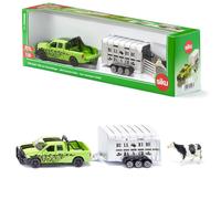 Siku 1998 Ram 1500 With Livestock Trailer 1:50 Diecast Model
