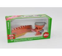 SIKU 2058 Salt Spreader + Snow Plough 1:3 2 New+Boxed for Tractor Fendt Claas