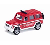 siku 2306, Mercedes-AMG G65 All-Terrain Fire Command Car, 1:50, Meta (US IMPORT)