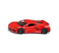 siku 2359, Chevrolet Corvette Stingray, Toy car, 1:50, Metal/plastic, Red, Opening bonnet and doors, Interchangeable wheels